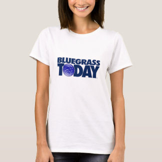 T-shirt du logo féminin Bluegrass aujourd'hui