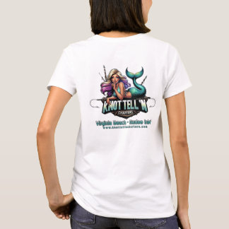 T-shirt du logo féminin Knot Tell'n Mermaid