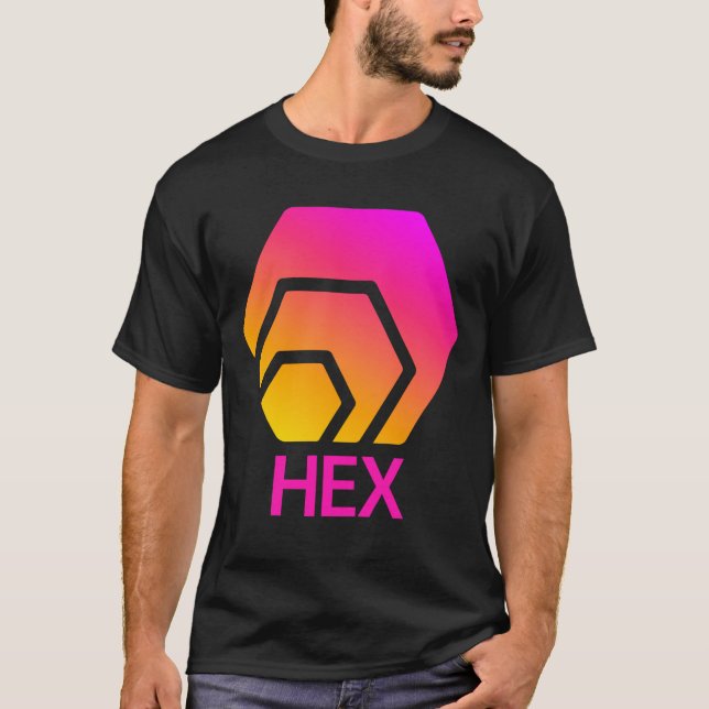 T-shirt du logo HEX Crypto (Devant)