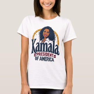 T-shirt du logo Kamala Harris - "Président de l'Am