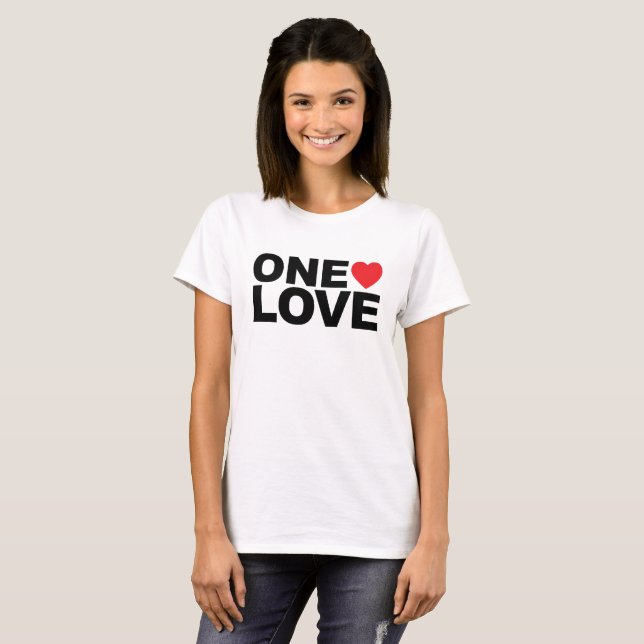 T-shirt du logo OneLove (Devant entier)