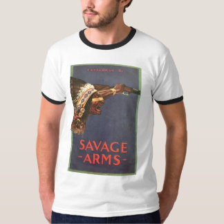 t-shirt du logo sauvage