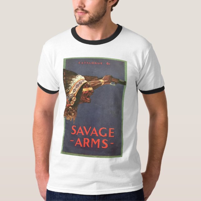 t-shirt du logo sauvage (Devant)