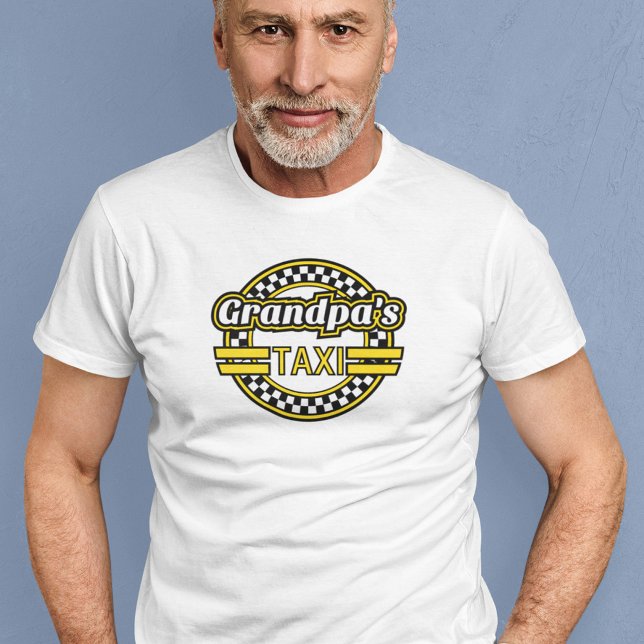 T-Shirt du logo Taxi de grand-père (Créateur téléchargé)