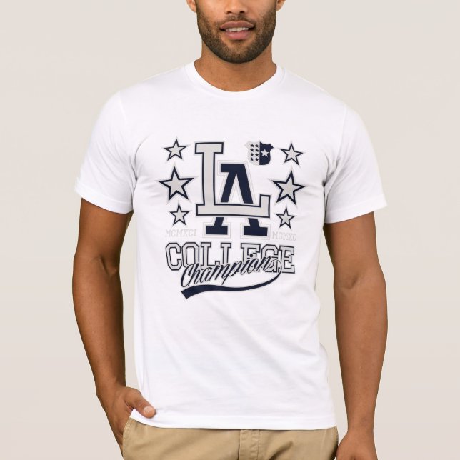 T-shirt du Los Angeles College (Devant)