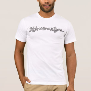 T-shirt du manuscrit 3d
