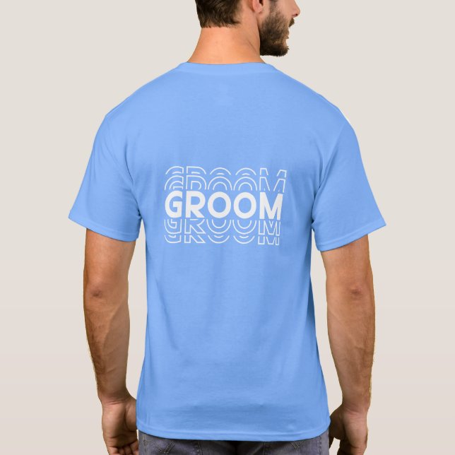 T-Shirt du marié (Dos)