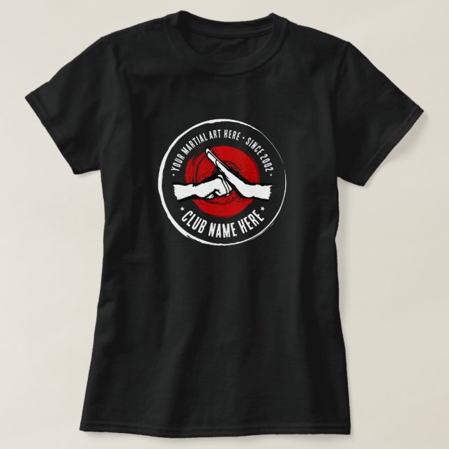 T-shirt du Martial Arts Club (Design devant)