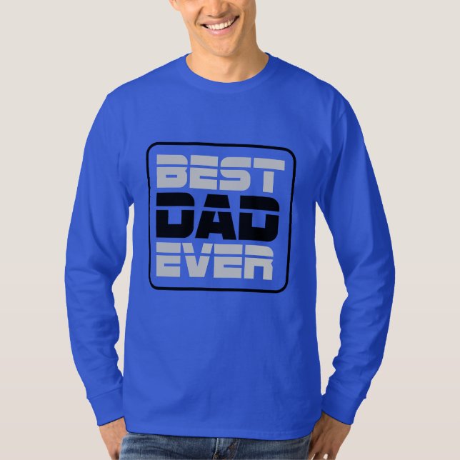 T-shirt du meilleur papa (Devant)