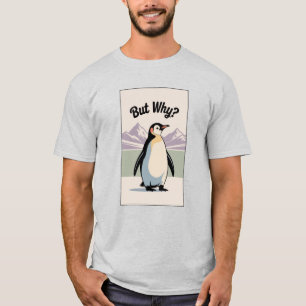 T-shirt du mème drôle "Manchette pingouin mais pou