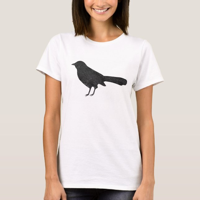 T-shirt du merle des femmes (Devant)