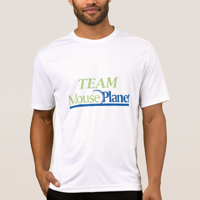 T-shirt du microfiber des hommes de MousePlanet (Devant)