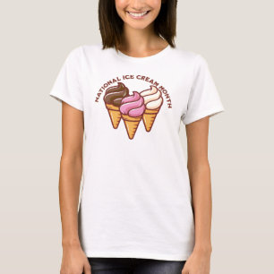 T-shirt du mois de la crème glacée