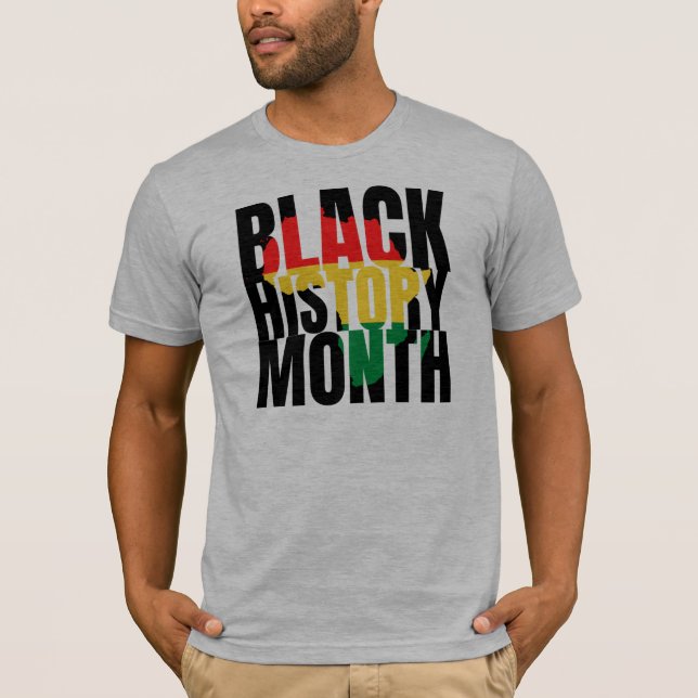 T-shirt du Mois de l'histoire des Noirs (Devant)