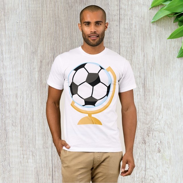 T-Shirt du monde du ballon de football masculin (Créateur téléchargé)