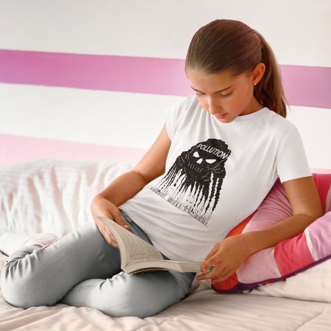 T-shirt du monstre nuage de pollution (Créateur téléchargé)