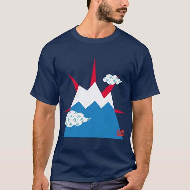 T-shirt du mont Fuji (Devant)