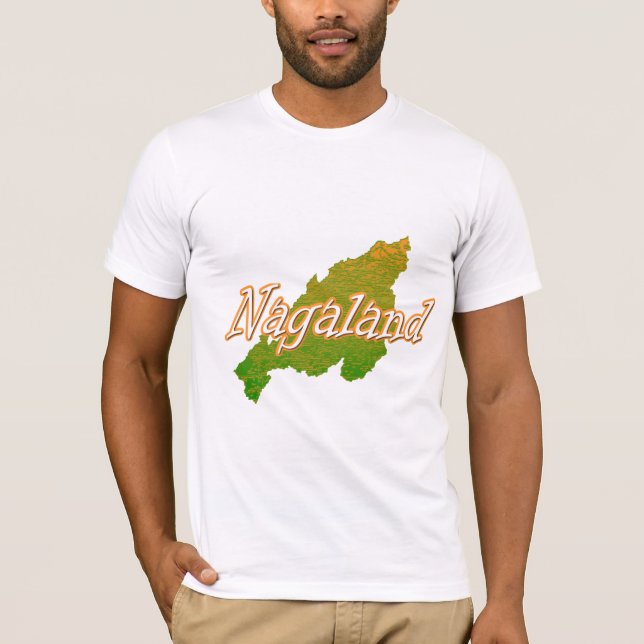 T-shirt du Nagaland (Devant)