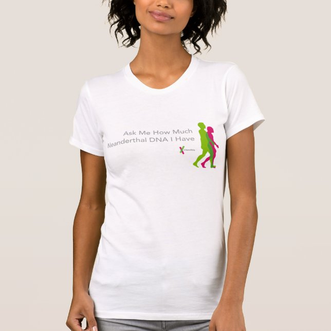 T-shirt du Neanderthal 23andMe (Devant)