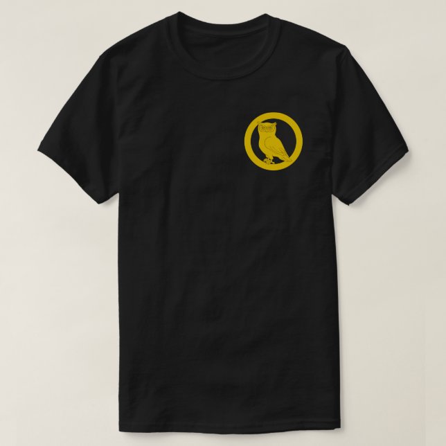 T-Shirt du nid de la Chouette SCA (Design devant)