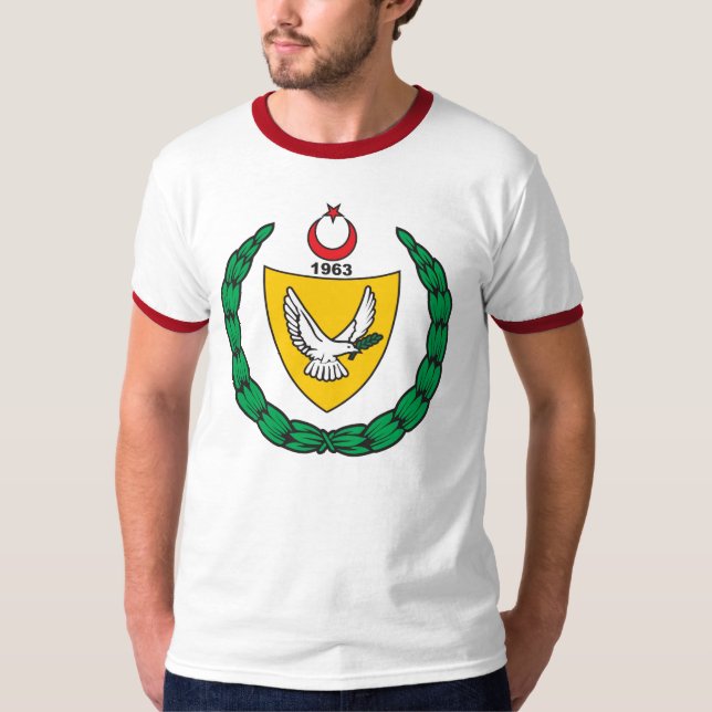 T-shirt du nord de la Chypre (Devant)
