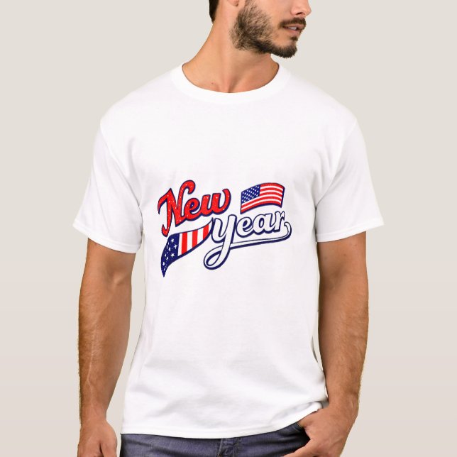 T-shirt du Nouvel An (Devant)