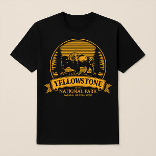 T-shirt du parc national du Bison-Yellowstone