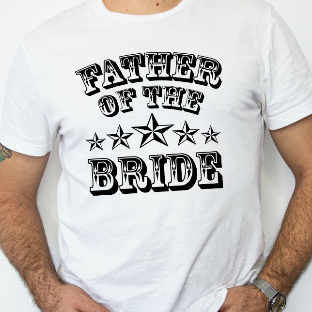 T-shirt du Père de la mariée tendance (Créateur téléchargé)