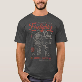 T-shirt du père des pompiers