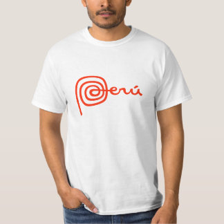 T-shirt du Pérou de logo