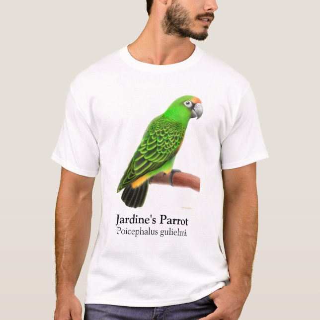 T-shirt du perroquet de Jardine (Devant)