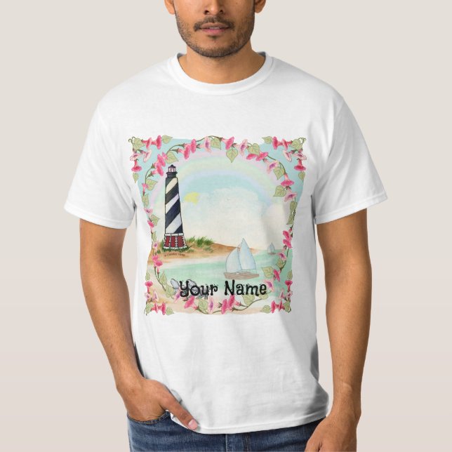 T-shirt du phare de Cape Hatteras (Devant)