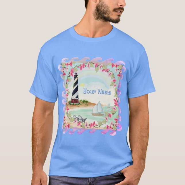 T-shirt du phare de Cape Hatteras (Devant)