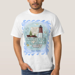 T-shirt du phare de Rhode Island