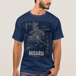 T-shirt du plan de l'Husard ailé polonais | Husari