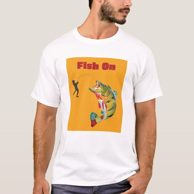 T-shirt Du poisson  (Devant)