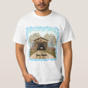T-shirt du pont couvert d'été