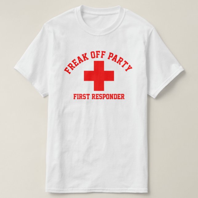 T-shirt du premier répondeur de la partie déconnec (Design devant)