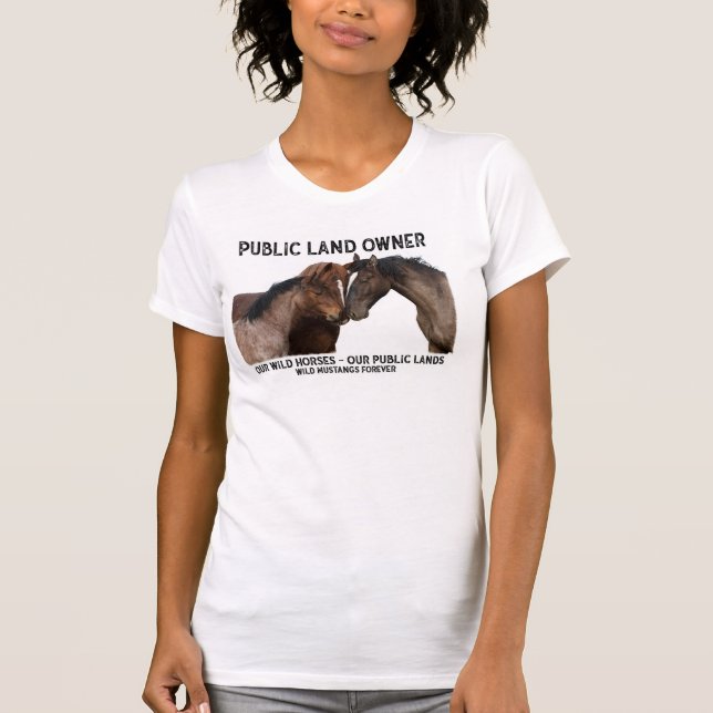 T-shirt du propriétaire des terrains publics (Devant)