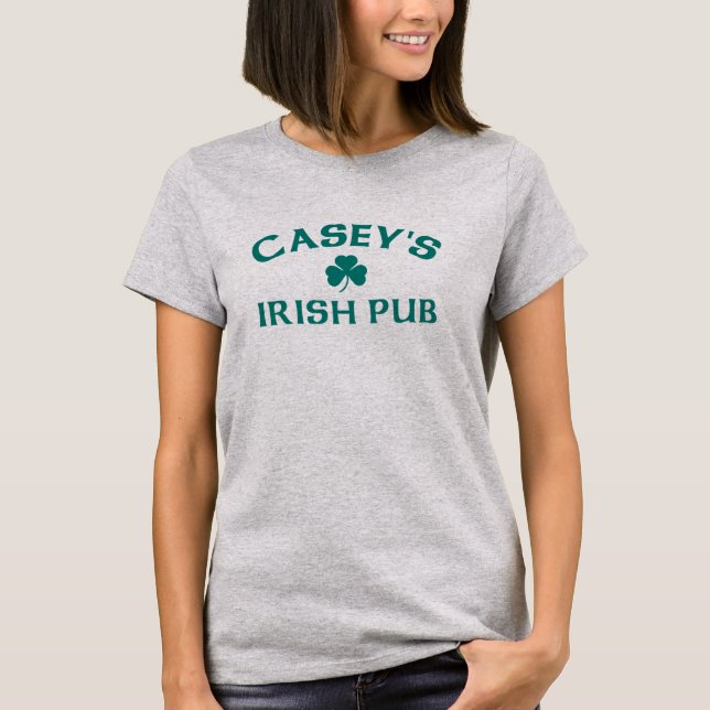 T-Shirt du pub irlandais Casey's (Devant)