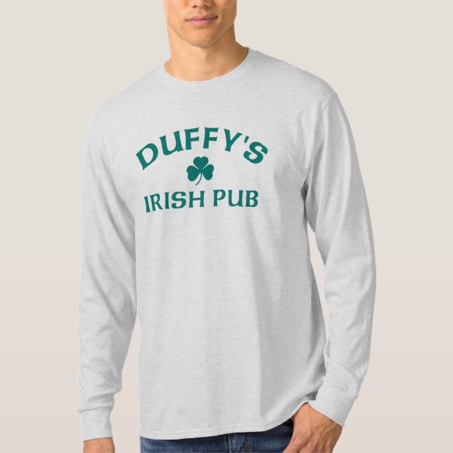 T-shirt du pub irlandais de Duffy (Devant)