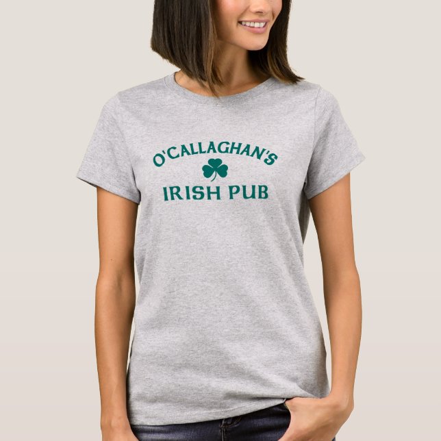 T-shirt du pub irlandais O'Callaghan (Devant)