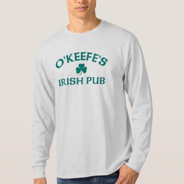 T-Shirt du pub irlandais O'Keefe's (Devant)