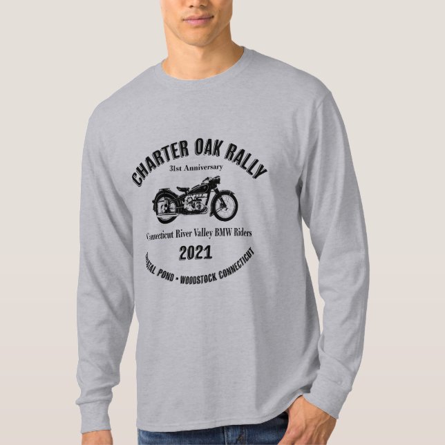 T-shirt du rallye de chêne 2021 (Devant)