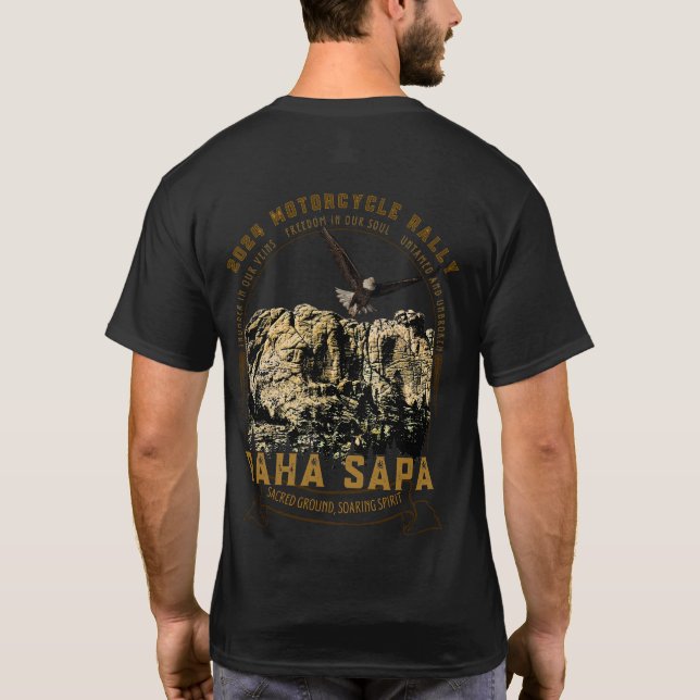 T-shirt du rallye moto Sturgis Black Hills 2024 (Dos)