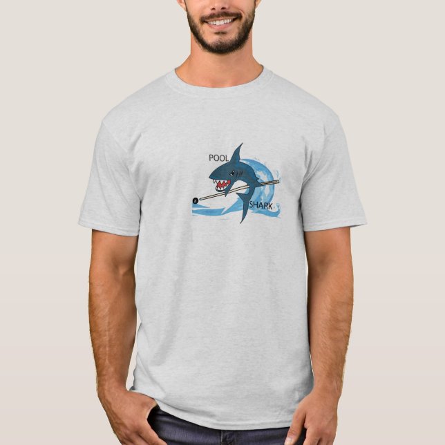 T-shirt du requin 2 de piscine (Devant)