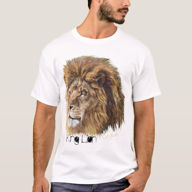 T-shirt du Roi Lion (coeur), homme (Devant)