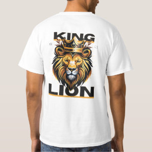 T-shirt du roi Lion : Style audacieux pour les cou