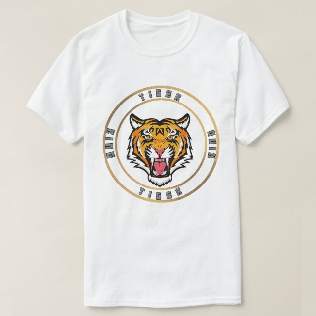 T-shirt du roi Tigre (Design devant)