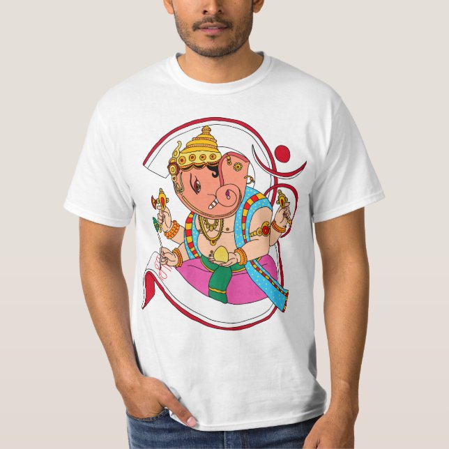 T-Shirt du Seigneur Ganesha (Devant)